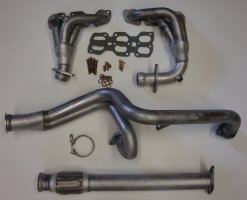 03-05 V6 Mazda 6 MSDS MS Header Kit Off Road Pipe
